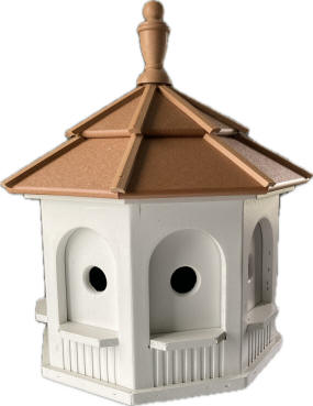 birdhouse gazebo white