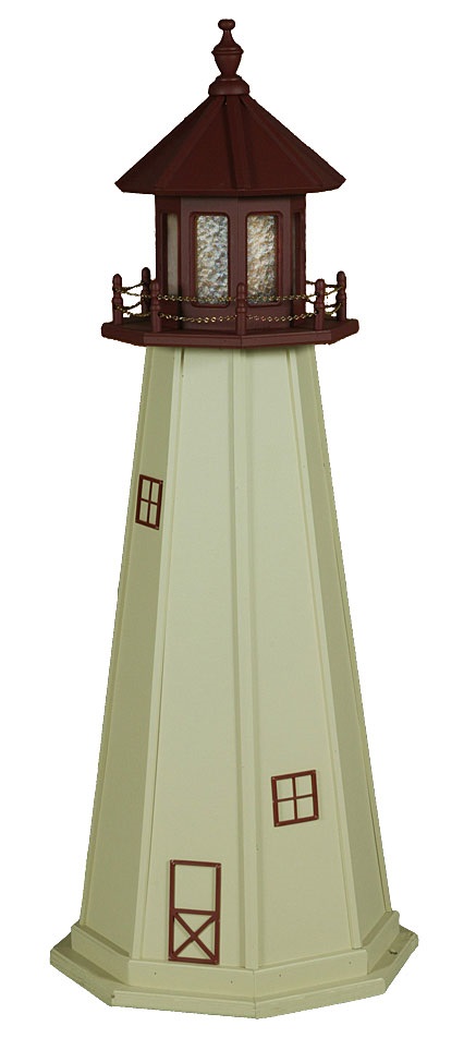 Amish Lighthouses Poly Lawn Light House - Amishshop.com