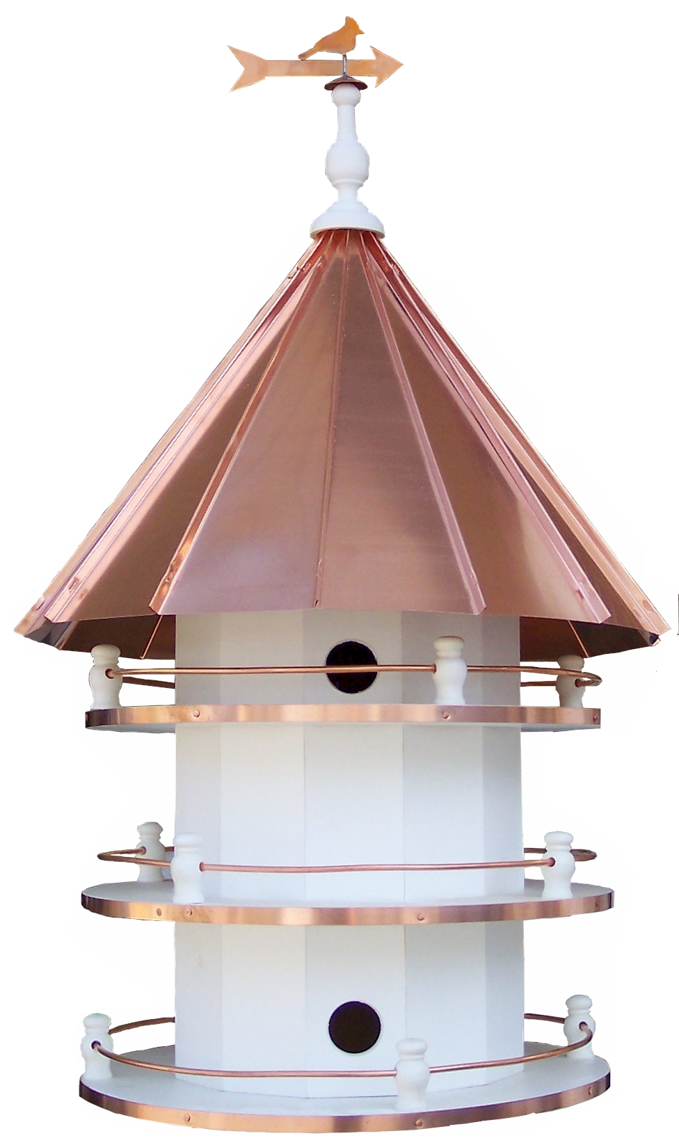 Vinyl Birdhouses Amish Poly Bird House
