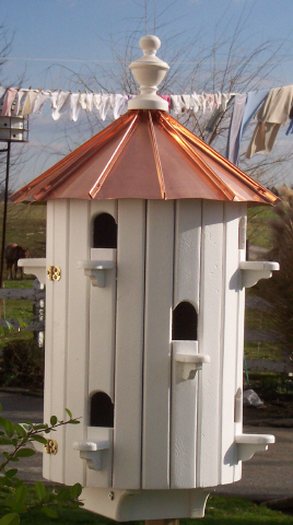 Copper Roof Birdhouses Authentic Amish Made Bird House